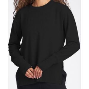 Thrive Societe crew side slit sweatshirt
